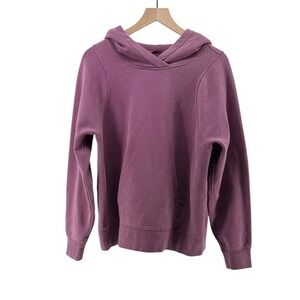 Lululemon Loungeful Hoodie Women 12 Vintage Plum Purple Fleece Pullover W3FSCS